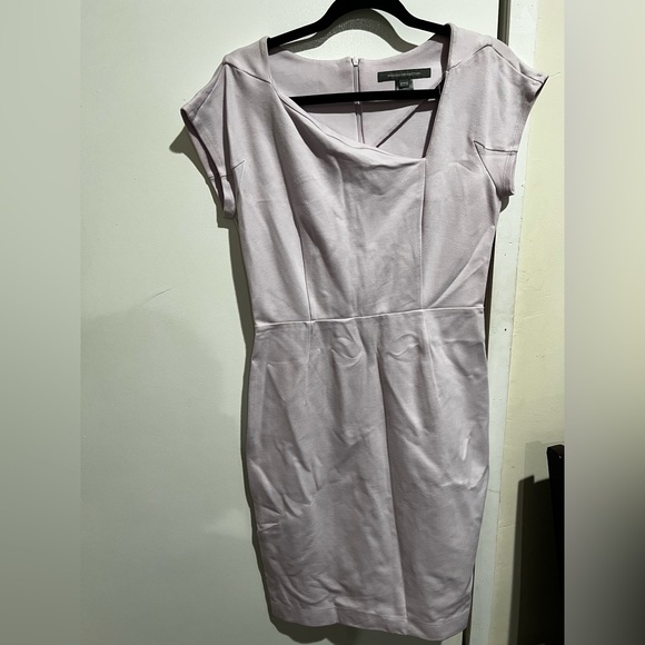French Connection Soft Purple Midi Dress - Picture 1 of 4